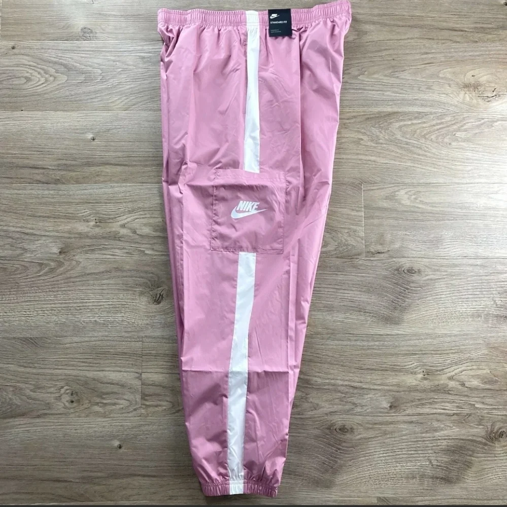 Nike Womens Nylon Track Pants Wind Breaker